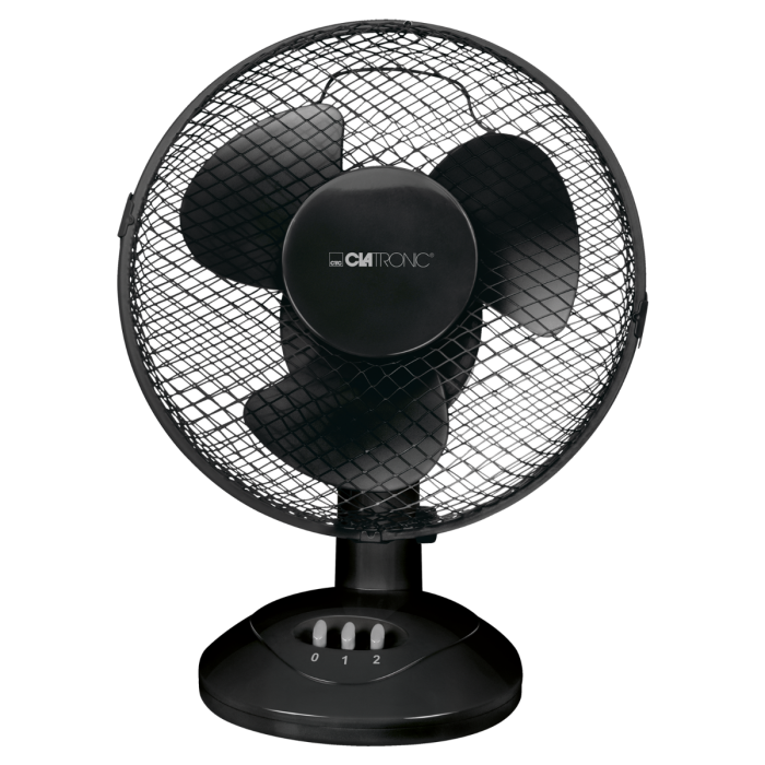 Clatronic VL 3601 - Huishoudelijke ventilator met bladen - Zwart