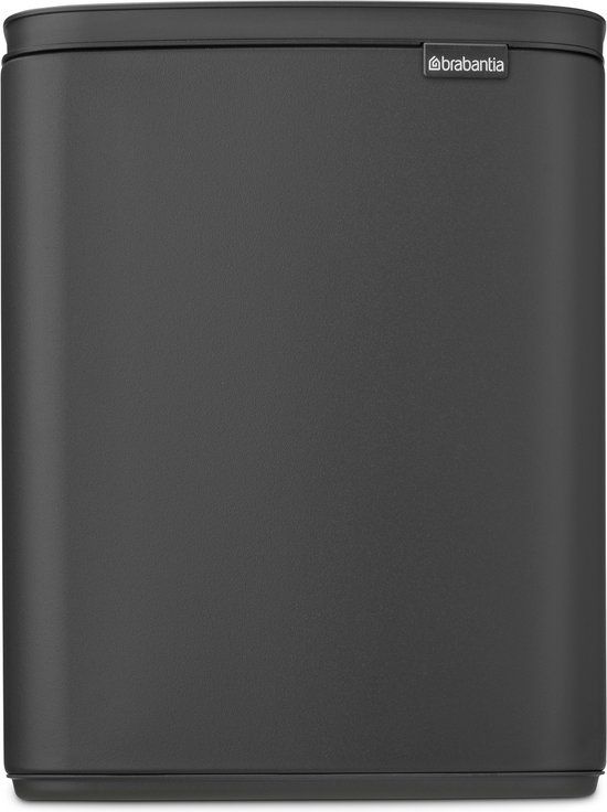 Brabantia Bo Prullenbak - 12 liter - Mineral Infinite Grey
