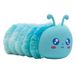 Idena 20215 - Etui Pluizige rups met ritssluiting, ca. 22 x 8 x 8 cm grote etui in blauw