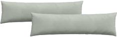 vidaXL - Zitkussens - 2 stuks - Lichtgrijs - 145 x 40 cm - Corduroy stof