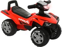 HOMCOM Voiture à glisser pour enfants - Plastique - 60x31x42cm - Rouge