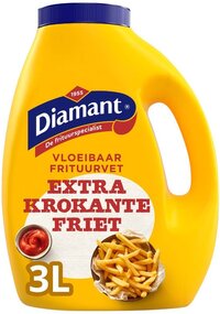 Diamant Frituurvet vloeibaar, golden crisp - 3 liter