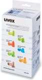 Uvex Oorrsoordoppen Xact-Fit 2124003 Groen Snr 26 Db (400 stuks)