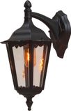 Konstsmide Firenze 7212 Wandlamp Matzwart
