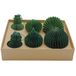 Hoogwaardige papieren ballen, boomhangers, honingraat Kerstmis, papieren hangers assortiment Kerstmis, sneeuwpop 2x, diamant 2x, bal 2x in een geschenkdoos, 6 stuks, afmetingen: L/B/H 8 cm x 8 cm x 8
