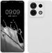 kwmobile hoesje geschikt voor Xiaomi Redmi Note 13 Pro 5G / Poco X6 5G - Hoesje voor smartphone - Precisie camera uitsnede - In mat blanc