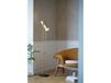 Warm Nordic Trombone Lampadaire Laiton - Salon / séjour - Design - Métal