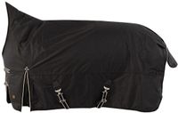 BR Equitation Outdoor paardendeken Classic High Neck 1200D 200g Zwart 185