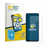 BROTECT Screenprotector 6 Stuks voor Itel Zeno 200 Beschermglas transparant