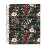 Miquelrius Notitieboek A6, gelinieerd, 100 vellen, 4 kleuren, 70 g/m², spiraalbinding, Poppies