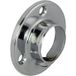 Gedotec Support tubulaire pour armoire BASIC en acier rond Ø 25 mm à visser Chrome poli