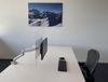 DESQ® Monitor Preventie Scherm 80 x 50 cm helder transparant voor Vesa 100x100
