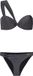 Protest Prtblum Bandeau Bikini Set Dames Anthra Effen