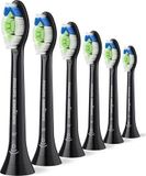 Philips Sonicare Optimal White opzetborstels, model HX6066/88, standaard, verpakking van 6 stuks, met sonische technologie