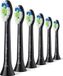 Philips Sonicare Optimal White opzetborstels, model HX6066/88, standaard, verpakking van 6 stuks, met sonische technologie