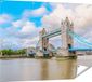 Gards Poster de jardin Pont de la Tour à Londres - 120x90 cm - Toile de jardin - Décoration de jardin - Décoration murale extérieure - Peinture de jardin