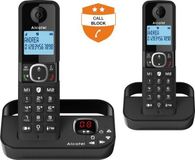Alcatel Draadloos vast telefoonapparaat F860 Voice Duo, zwart