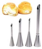 Set de 4 douilles à pâte feuilletée pour la pâtisserie