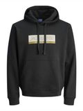 JACK&JONES JORINWOOD BLOCK BRANDING SWEAT HOOD