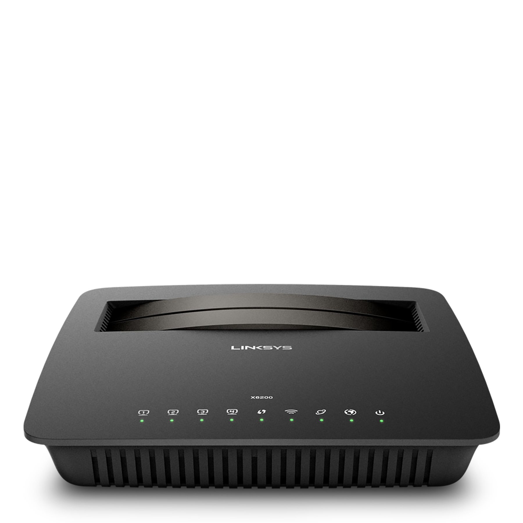 Linksys X6200 - Draadloze Router - Zwart