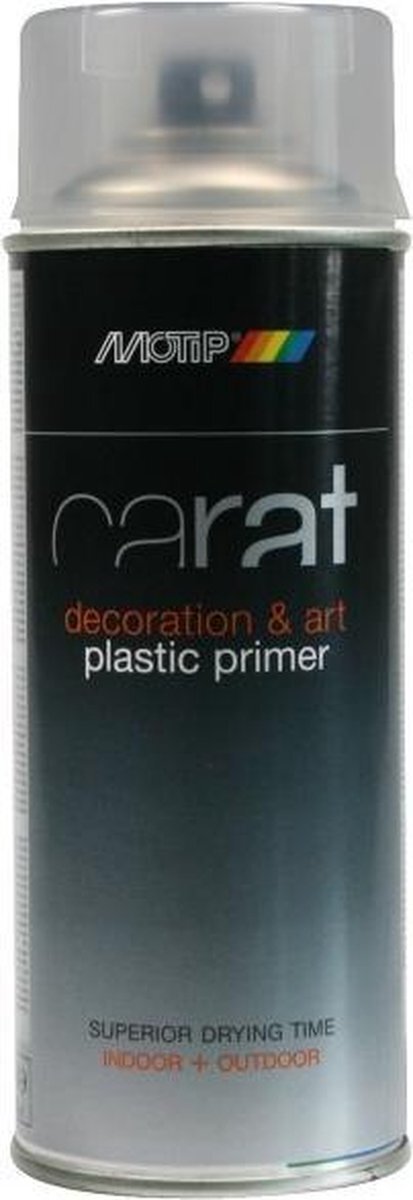 Motip Carat hechtprimer voor kunststoffen (decoratie & kunst) - 400 ml