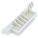 vhbw Türöffner für Mikrowelle kompatibel mit Samsung MG22M8074AT/TR, MG22M8074CT/EN, MG22M8074CT/ET, MG22M8084AT/EE - Hebel für Türmechanismus, Weiß