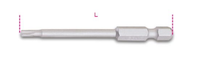Beta 862TX-L 07 Bits voor Torx® schroeven | 5 stuks