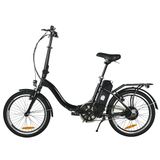 Eleglide Opvouwbare elektrische fiets voor volwassenen, 250 W City elektrische fiets met 36 V 7,8 Ah accu, 25 km/u, 60-80 km bereik, led-display, V-rem, met bagagedrager en licht