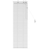 vidaXL Venetiaanse jaloezie Wit 40 x 130 cm