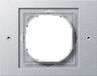 Gira TX44 Afdekraam Schakelmateriaal - Aluminium - 021165