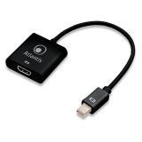 Atlantis Land A04-MINIDP_HDMI video kabel adapter 0,2 m Mini DisplayPort HDMI Type A (Standaard) Zwart
