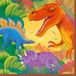 Merkloos Amscan Dinosaurus feest servetten 16 stuks