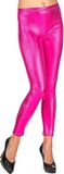 Widmann - Jaren 80 & 90 Kostuum - Metallic Roze Legging Mindy - Roze - Large / XL
