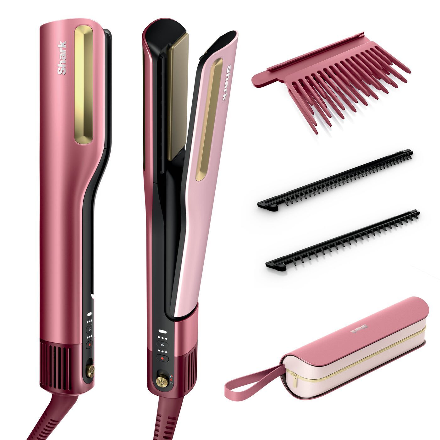Shark HT401EUPK SilkiPro Straight Multistyler Airflow Roze 1000W