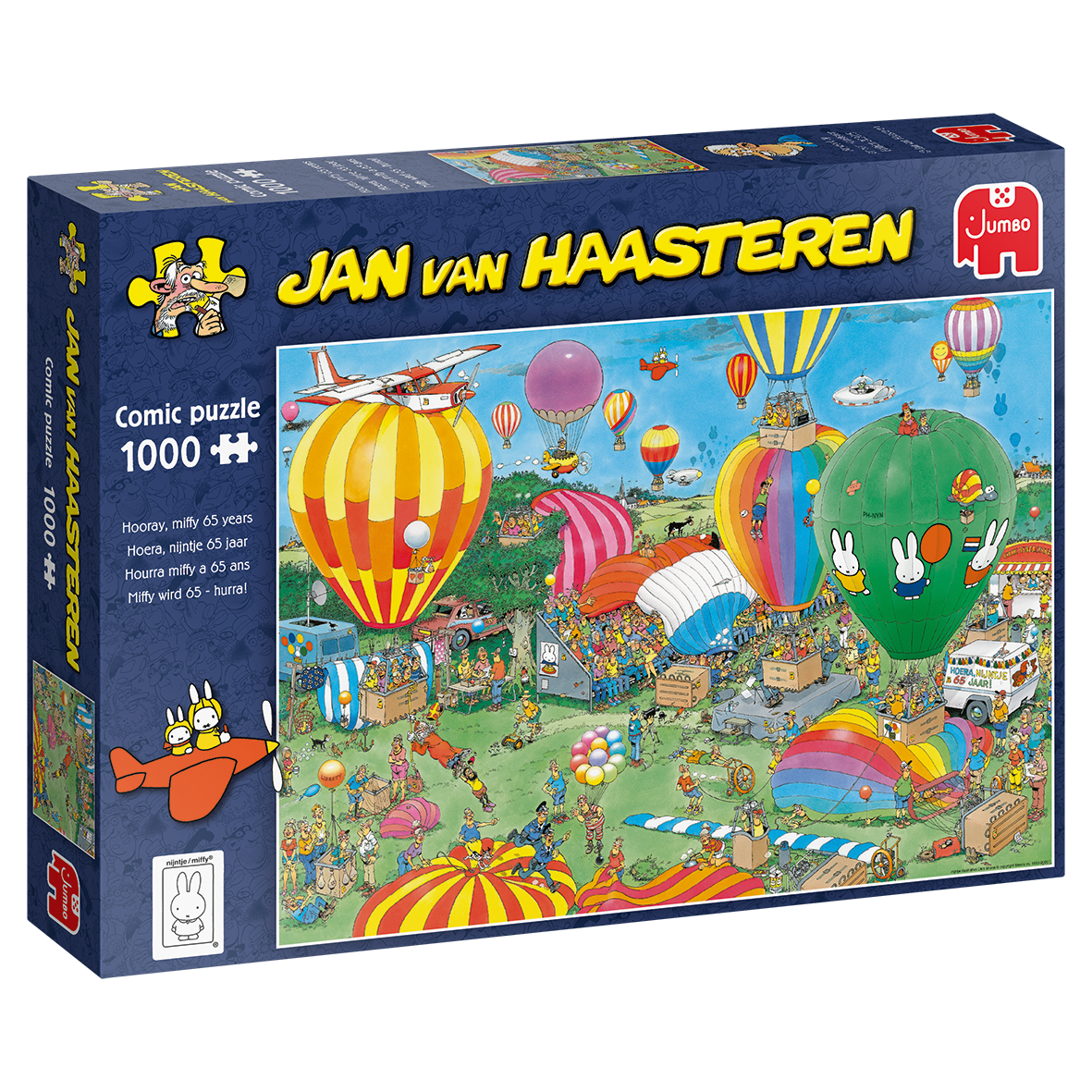 Jumbo Jan van Haasteren Hoera, nijntje 65 jaar 1000 stukjes