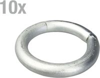 Alberts 866297 Bevestigingsring | verzinkt blauw | Ø65 mm / Ø45 mm | Set van 10