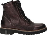 Waldläufer Met H Veterbooty Boots Dames - Paars - Maat 38