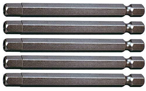 KSTools 1/4" CLASSIC bit binnenzeskant, boring 6 mm - 5 Stuk - zilver