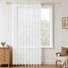 OEM Allecto Gordijnen 300x240 cm, wit - Lichtdoorlatend - Modern