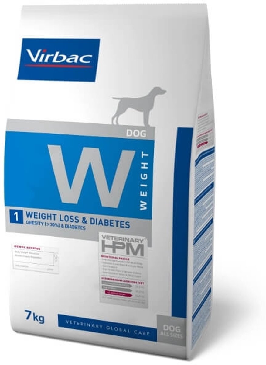 VIRBAC HPM CANINE WEIGHT LOSS/DIABETIC W1 3KG