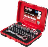 KS Tools 918.3050 31-dlg Doorgaande dopsleutel- en bitset - 1/4" + 11 mm