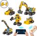 Qualitá® Robot Bouwpakket 5 in 1 - 735 stuks