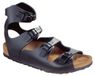 Birkenstock Athen noir cuir lisse Taille : 35 Normal