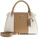 GUESS Noelle II Luxury Satchel Cream White / Beige veelkleurig Handtas