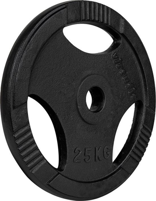 VirtuFit Olympische Gietijzeren Halterschijf - 25 kg - 50 mm
