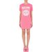 Moschino Robe en jersey biologique Teddy Bear Rose Taille : 40