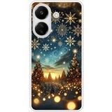 Xiaomi Redmi 13C 4G magie de noel bedrukt siliconen hoesje