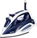MPM MZE-21/N Fer à vapeur avec semelle en céramique, vapeur verticale, jet de vapeur, auto-nettoyant, anti-goutte, 7 fonctions, réservoir 400 ml, 2800 W