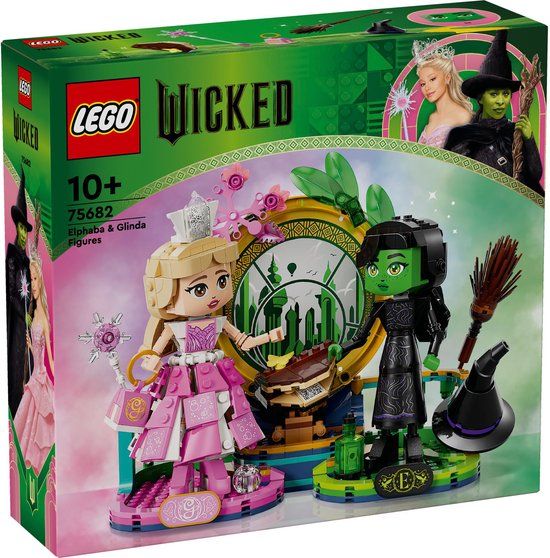 LEGO - Wicked LEGO Wicked Elphaba and Glinda Figures - 75682