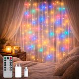 M Ledme - 3 x 2 m USB LED lichtketting buiten lichtketting RGB kleurverandering IP65 waterdicht ideaal voor terras tuin LM2965